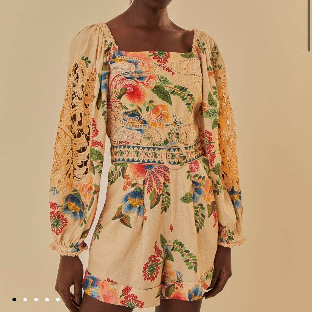 Farm Rio Floral Romper